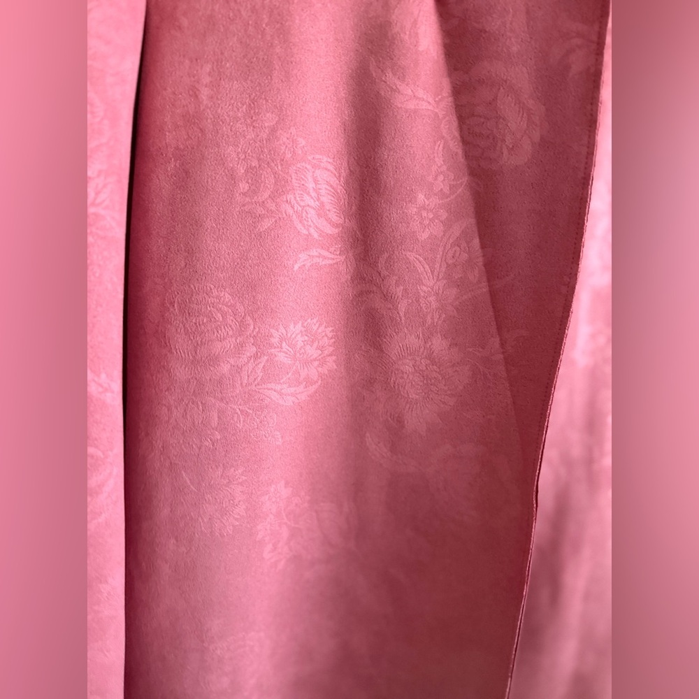 Tahari Pink Trench Coat - Picture 9 of 10